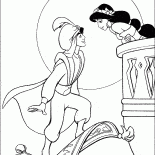 Aladdin na dywanie