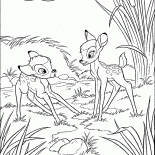Bambi spełnia Faline