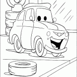 Sklep opon właściciel Luigi