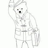 Paddington z walizką