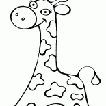 Żyrafa walking