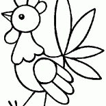 Złoty Kogucik grzebień