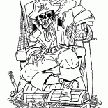 Szkielet Pirate