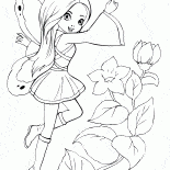 Wróżka z magicznej różdżki