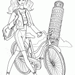 Dziewczyna z rowerem
