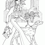 Dziewczyna w mieście