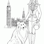 Angielski dziewczyna