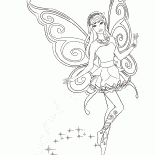 Wróżka uwielbia latać