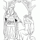 Spotkanie książę i księżniczka