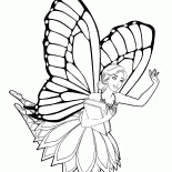 Barbie - wróżka Mariposa