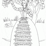 Księżniczka w ogrodzie