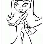 Stylowa Barbie torebka