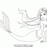 Pływa Mermaid