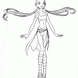 Hay Lin wykonuje magii