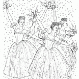 Wspaniałe kostiumy baleriny