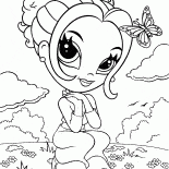 Dziewczyna odpoczynku