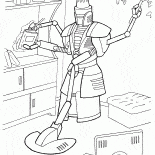 Czyszczący robot