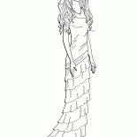 Barbie w eleganckiej sukni