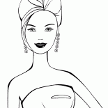 Fryzura Królowa Balu