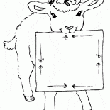 Jagnięcina z wieńcem na głowie