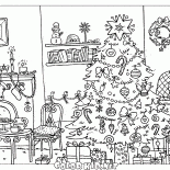 drzewko świąteczne