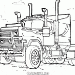 Duża ciężarówka