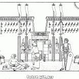 Khonsu świątynia w Egipcie