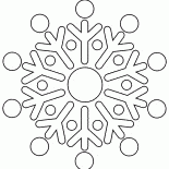 Delikatne Snowflake