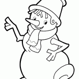 Snowman taniec