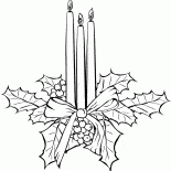 Świece świąteczne