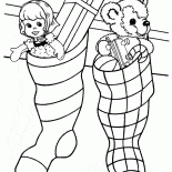 Prezenty w pończochach