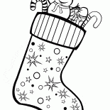 Stocking pełne prezentów