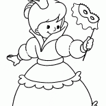 Nowy Rok kostium księżniczka