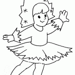 Dziewczyna baleriny