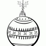 Choinka piłka
