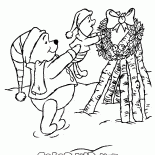 Puchatek podniósł Prosiaczek